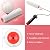 Paint Roller extension pole,48in Brush kit Multi-Function Paint Roller kit cleaner with House Paint Rollers Brush Stainless Steel Pole,Mural Brush for Walls and Ceiling paint roller no drip grey