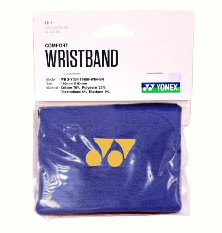 YONEX ComfortBadminton Wristband (Blue) Pack of 1 (B0CCJ4FTSJ) Amazon Price History, Amazon Price Tracker