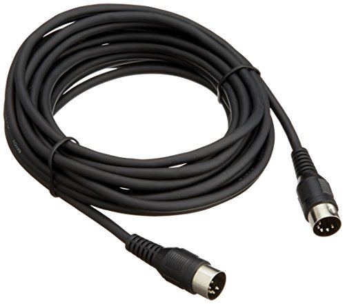 TECH MIDI コード 5m TM-500 ブラック