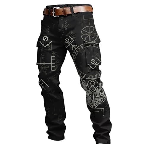 Pantalon cargo homme multi-poches confortable et streetwear