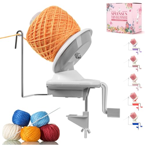 SPEENSUN Yarn Winder, Yarn Winder for Crocheting,...