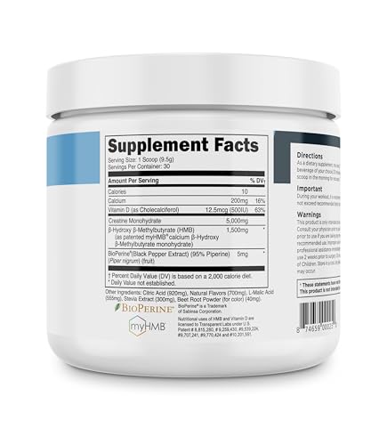 Transparent Labs Creatine HMB — Creatine Monohydrate + HMB Blend, Strawberry Lemonade, 30 Servings — view 9