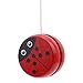 Fliyeong Yo Yo Toys Red Beetle Pattern legno Responsive Yoyos per principianti bambini giocattolo Speed Ball Return per regali elegante e pratico