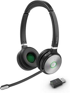 Yealink WH62 Portable DECT Wireless Headset (UC, Dual)