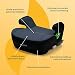 Osann Junior Isofix, Sitzerhöhung Auto Kinder, extra weiche und sichere Kindersitzerhöhung mit Isofix 126-150cm (ca. 15-36 kg), Sitzschale i-Size - Nero