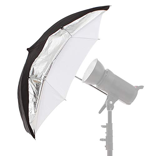 2 x 43 Umbrella raso distaccato bianco