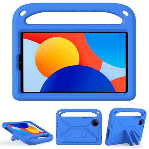 XunyLyee Funda Infantil para Xiaomi Redmi Pad SE 8.7 Pulgadas 2024, Azul