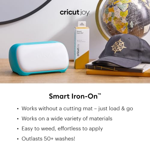 Cricut Smart Iron On Vinyl- Black, 2ft Roll (5.5in x 24in) - image 3