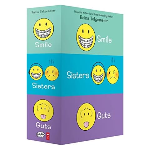 Smile, Sisters, and Guts: The Box Set Cover