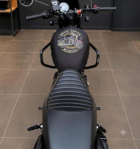 Image of Bike Tank Cover for Royal Enfield Hunter 350