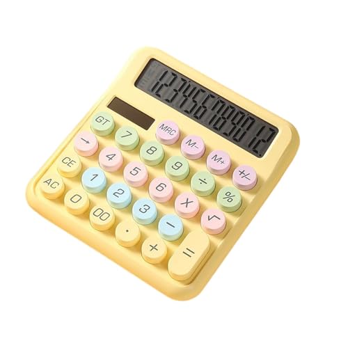 Asistente de matemáticas académicas con pantalla clara y carga solar