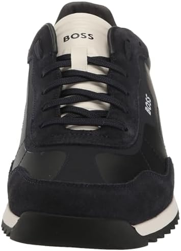 BOSS Men's Zayn Low Profile Athletic Style Sneaker, Navy/Forever Blue, 11 | Image 1