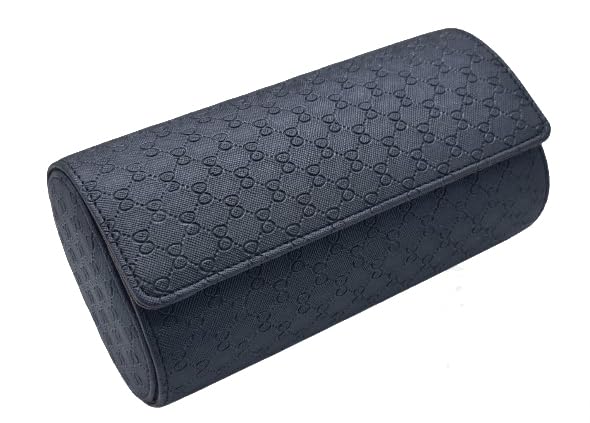Image of essart Luxury Watch Storage Case - Premium Leather Organizer Box for Exclusive Timepieces, Elegant Display & Protection for Collectors (WR-1013-D-Black)