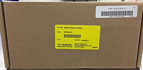 SUBARU Genuine Remote Engine Starter H001SAL001