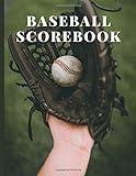 Baseball scorebook: Baseball Log Book,100 Scoring Sheets For Baseball and Softball Games,Perfect for Coaches and Fans|Gifts for Baseball Coaches, ... Baseball Scorekeeper Book, Baseball Scorecard