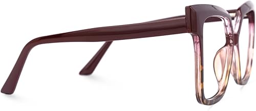 Miniatura 3 de Zeelool ZJGT731713 - Marco de lentes cuadrados vintage para mujer con lente transparente sin receta