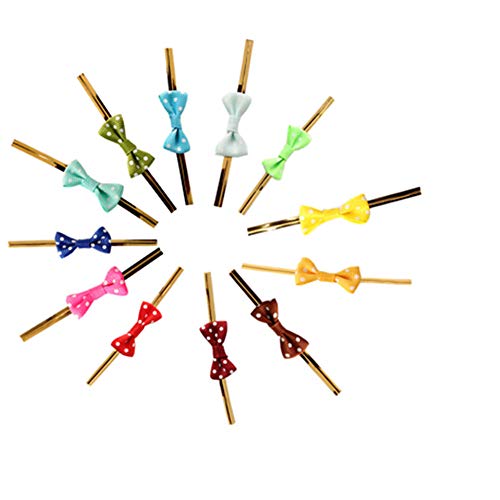 Amazon | Wind Currents ラッピングタイ リボン付き ミックスカラー