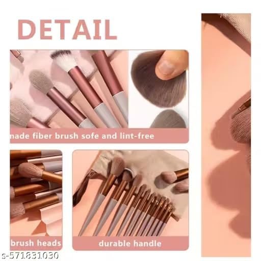 Image of Makeup Brush Set | Soft Bristle Face & Eye Makeup Brushes Kit