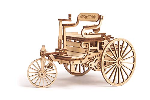 Wood Trick World's First Car Wooden Model Kit for Adults and Kids to Build - 3D Wooden Puzzle