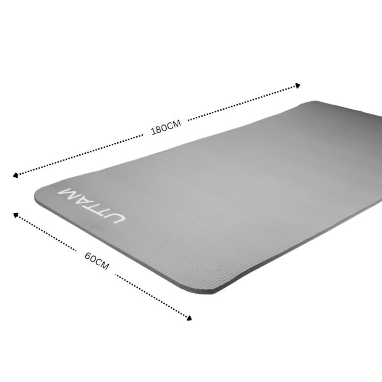 ZANGCO Yoga Mat - Multi-Purpose Extra Thick NBR Foam Exercise Mats, Suitable for Stretching, Pilates, Resistance Workout & Therapy, Home & Gym Equipment Accessory for Men Women Kids- 183X60CM - Image 6