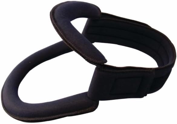 Adjustable Frame Cervical Collar, Large,16"-18" Soft Neck Brace Reduces Head Motion, Stabilizing Padded Neck Support, For Injury or Posture, Bendable Lightweight Foam Collar with Washable Cover