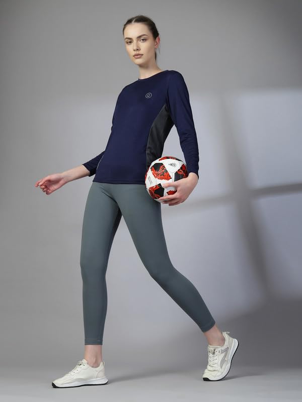 Image of CHKOKKO Tshirt for Woman Regular Fit Gym Workout Lightweight T Shirt for Women Breathable Round Crew Neck T Shirts for Sports Like Training, Running