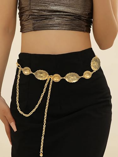 Western-Belts For Woman-Cowgirl-Belt Cowboy-belts for Women - Country Concert Outfit Concho boho belt for Dress Jeans4