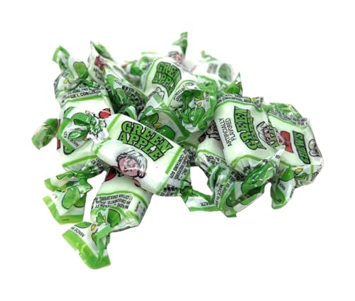 Green Apple Flavored Fruit Chews, 2 Pounds Bulk - image 2