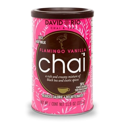 David Rio - Chai Tee - All Products for On-line Discounts - David Rio Flamingo Vanilla Decaf Sugar-Free 398g