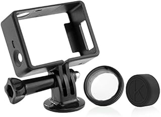 CAMKIX Frame Mount compatible with GoPro Hero 4, 3+, and 3 / USB, HDMI, and SD Slots Fully Accessible - Light and Compact Housing - Includes Large Thumbscrew/Tripod Mount/Rubber Lens Cap /