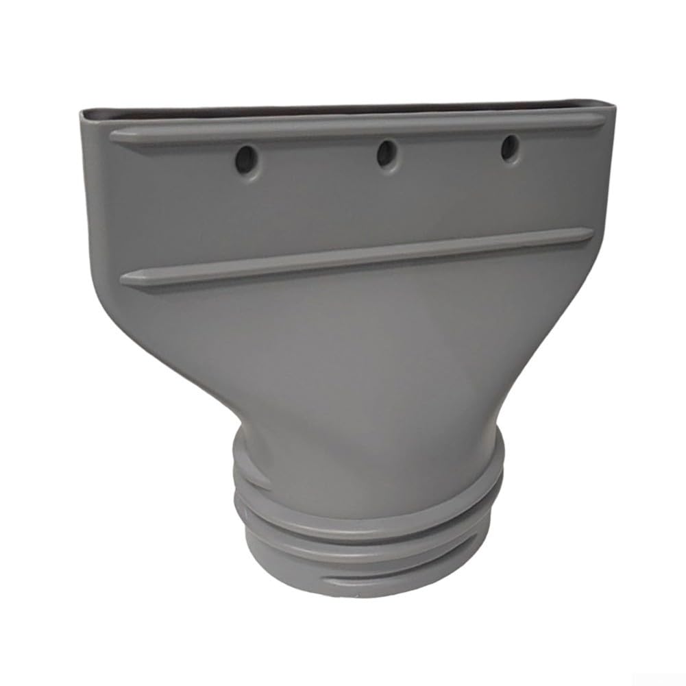 Płaskie przyłącze do przenośnych klimatyzatorów, adapter węża wydechowego o średnicy 130-150 mm, adapter okienny, dysza okienna do przenośnych klimatyzatorów, 23 x 26 x 2,5 cm, kolor szary