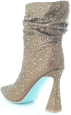 Betsey Johnson Women's Mac Ankle Boot, Brown, 9 | Image 4