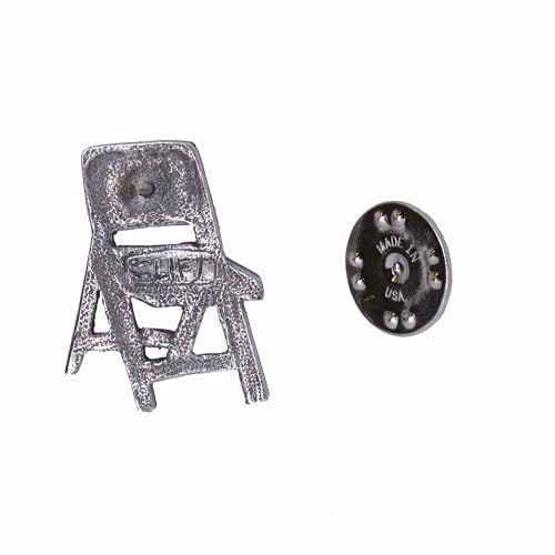 Jim Clift Design Folding Chair Lapel Pin - 1 Count - Thumbnail 4
