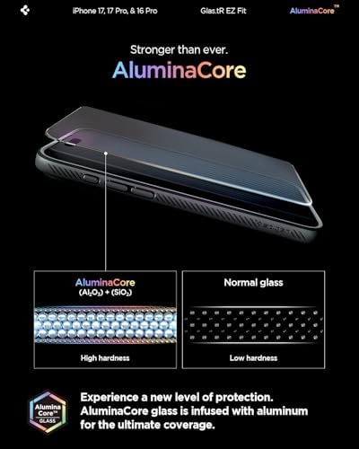 AluminaCore Tempered Glass Screen Protector [Glas.tR