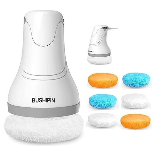 BUSHIPIN Máquina De Escultura Corporal, Massageador Elétrico Para Celulite Com 6 Almofadas, Massagem Completa Portátil Costas/Abdômen/Nádegas/Pernas/Braços, Relaxamento Profundo, Antivibração Rotaci