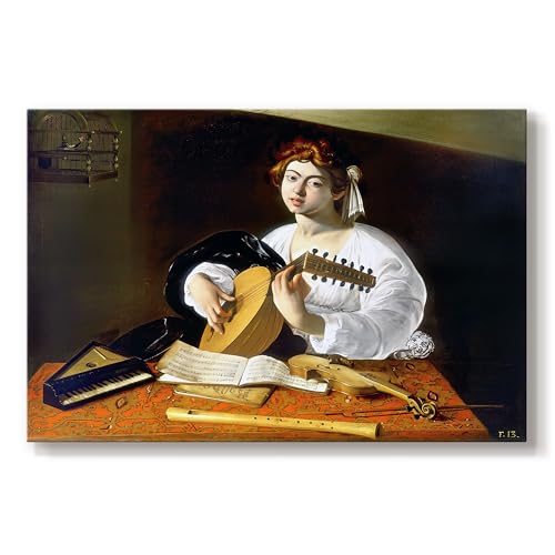 Renditions Gallery Caravaggio | The Lute Player | Canvas Wall Art | LT626