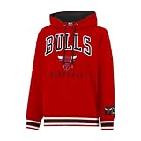 Ultra Game Mens NBA Official Premium Embroidered MVP Hoodie Sweatshirt, Chicago Bulls, Team Color, Medium