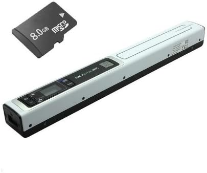 8gb Skypix Tsn451 Lion-battery 900 DPI Handheld Portable Photo A4 Scan Scanner