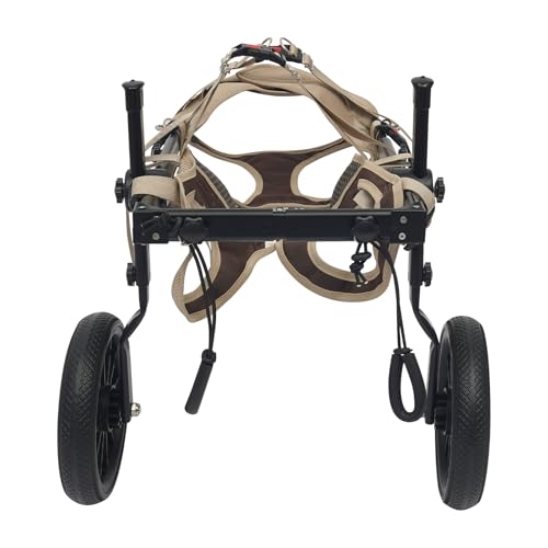 Dog Wheelchair for Back Legs, Medium/Large Pet Dog Wheelchair Adjustable Mobility Support Harness, Pet Rehabilitation Aid for Large Dogs up to 65kg, for Aging, Disable, Injured, Weak Dogs (XL) - Image 6