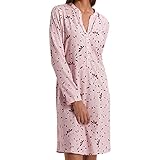 Hanro - Sleep & Lounge - Nachthemd Langarm 90 cm (XS Blithe Petals Print)