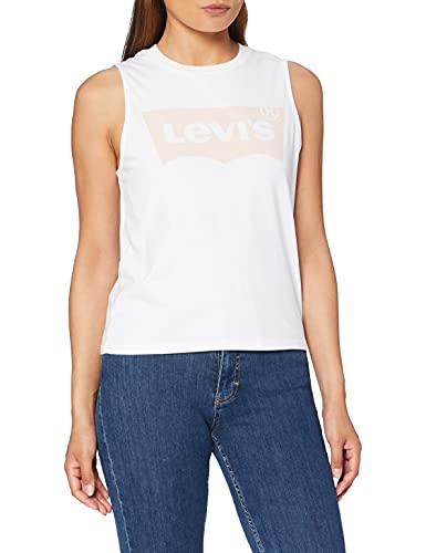 Aderisce in vita Levi\'s Graphic T-Shirt, Batwing Band Tank White +, M Donna