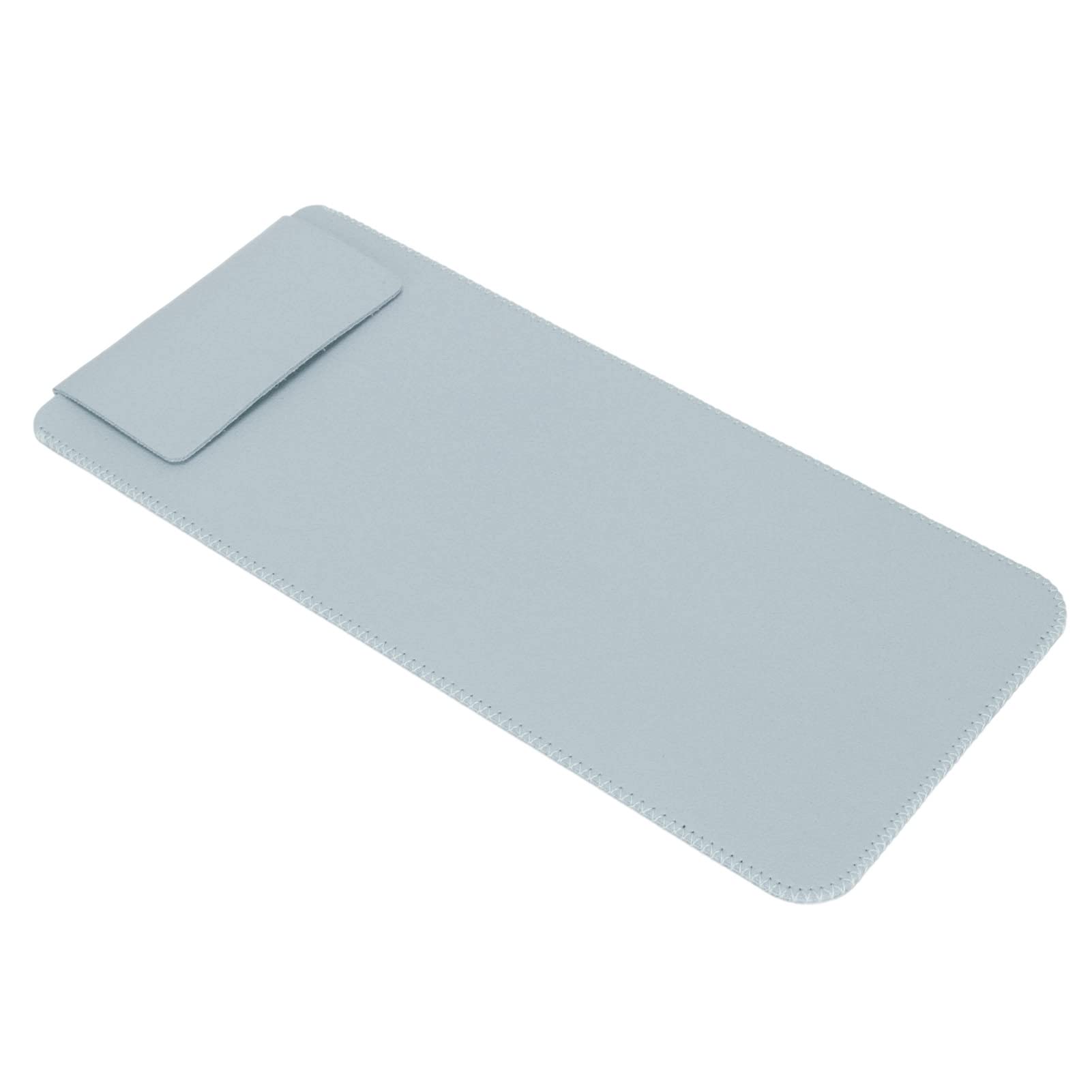 Generic Bezprzewodowa Obudowa Ochronna na klawiaturę Lekka, Odporna na Wstrząsy Skóra PU do Klawiatury Magic Keyboard 2 i Akcesoriów Komputerowych (jasny niebieski)