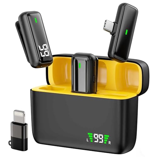 String Swing Wireless Microphone, Noise Cancellation, for iPhone & Android