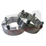 Set of Two 2" Wheel Spacers 4x156mm – 12x1.50mm Stud - Fits Polaris RZR XP1000, 2013+ Ranger, 2015 S