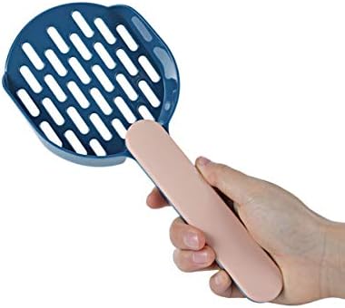 Ceasyde Cat Litter Scoop, Premium ABS Plastic Made Cat Litter Scoop for Most Kind of Cat Litter, Cat Litter Box and Scooper Holder, Durable and Easy to Clean
