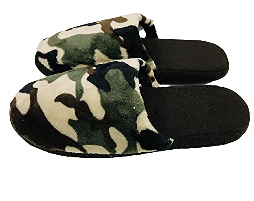 Chinelo masculino quentinho camuflado (41a42)