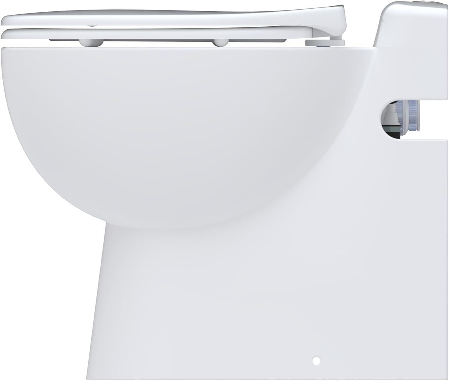 SFA - Sanicompact Pro (51 dB) – Inodoro con molinillo integrado – Compacto – Doble desatascador económico, 1,8/3 l – 36,8 x 55,5 x 49 cm – 550 W – Fabricado en Francia