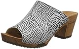  Woody Damen Elly Pantoletten, Mehrfarbig (Zebra 095), 37 EU
