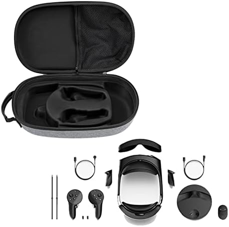 Baomaeyea Case for PICO 4 VR Gaming Headset Glasses All-in-one Machine,Compatible with Pico 4 VR Touch Controllers and VR Accessories Hard Storage Box