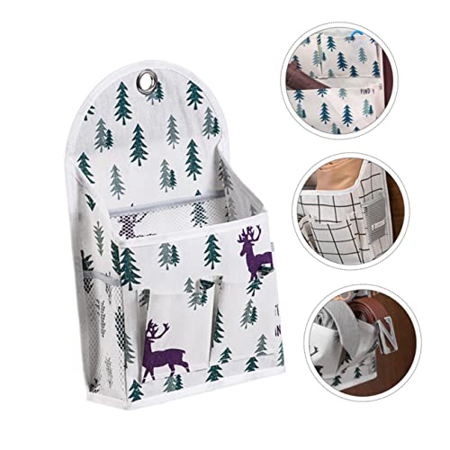 Operitacx Bolsa De Armazenamento Atrás Da Porta Bolsa De Armazenamento Kickstand Bin Organizador 1 P